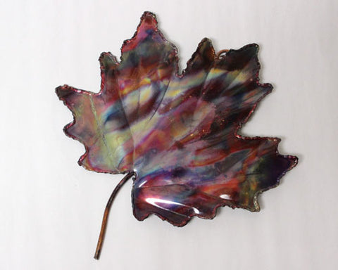 Copper Art Large Maple Leaf