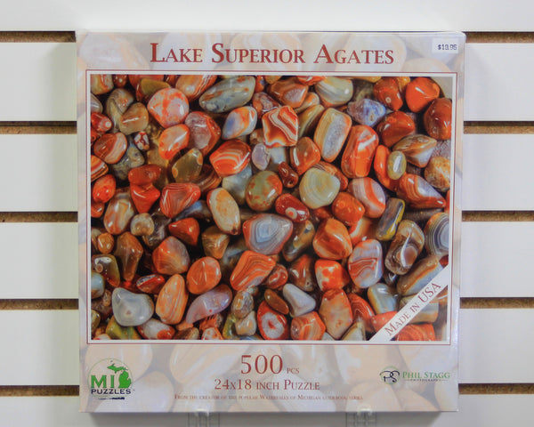 Puzzle Lake Superior Agates 500 piece