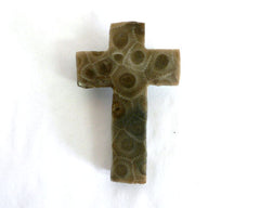 Petoskey Stone Cross Magnet